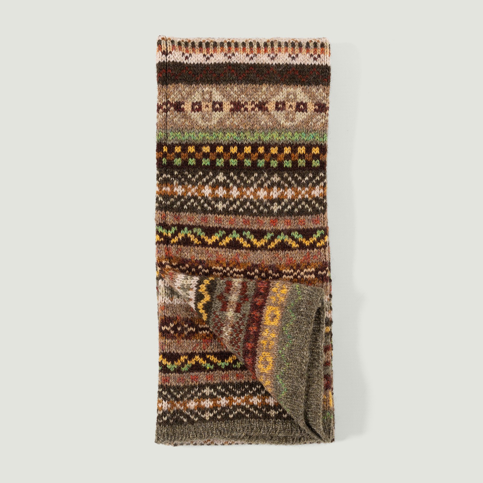 Fair Isle Moss Green